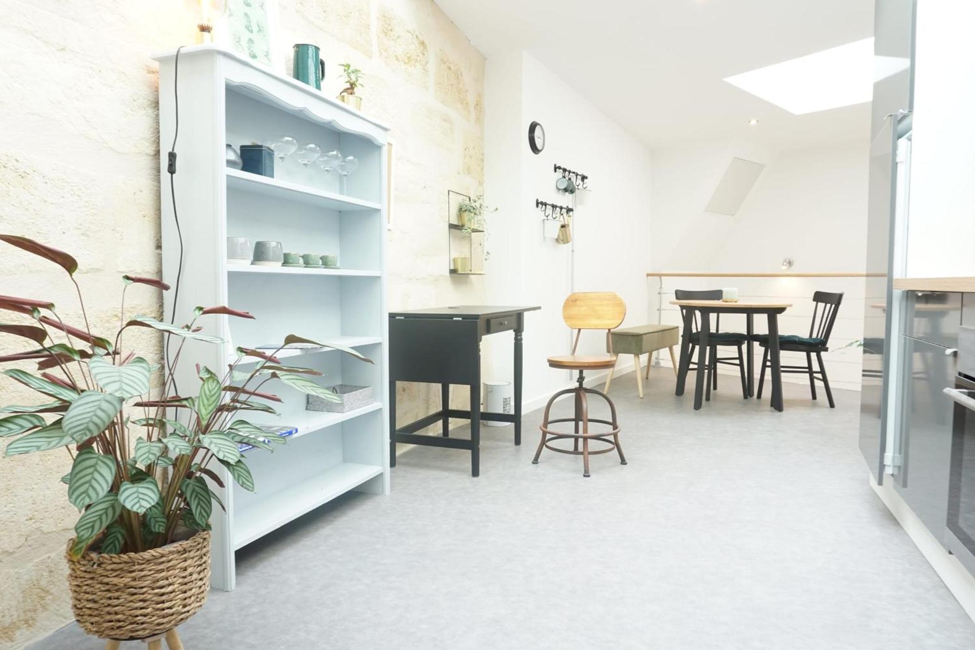 Beautiful Duplex With Ac - Place Du Palais Bordeaux Esterno foto